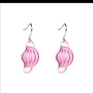 New Mask Dangle Earrings In 4 Colors